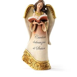 NEW from Macy’s - Elegant Angel Figurine with Gold Accents